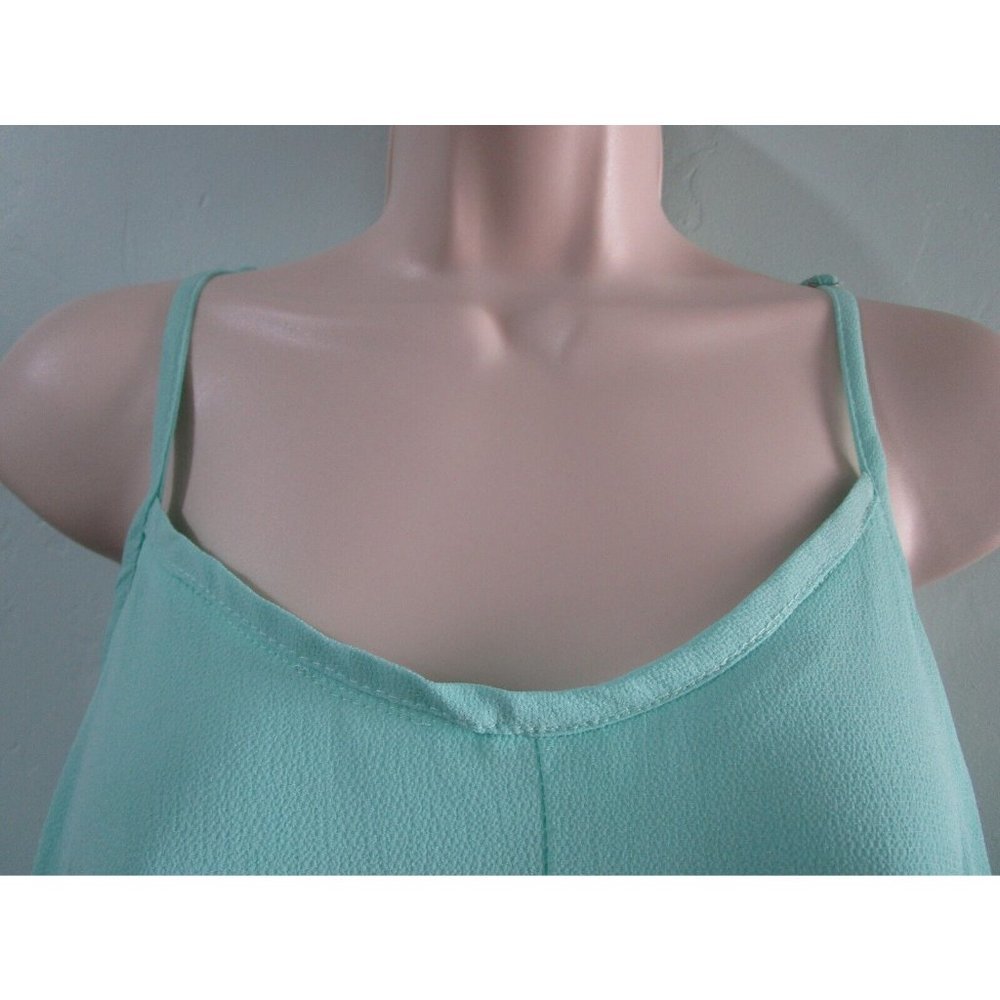 Maze Collection Mint Green XL Dress Side Tail  Partially Lined Poly Crepe NWT - Picture 8 of 12